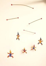 Mertens Kunst Mobile Holz Kinder Baby Babymobile Kindermobile Kinderzimmer 