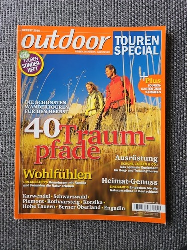Zeitschrift outdoor touren - outdoor,