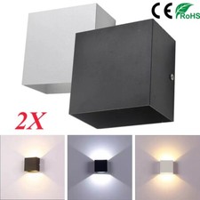 2X Modern LED Wandlampe