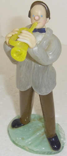 330 glasfigur böhmischer - glasfigur,