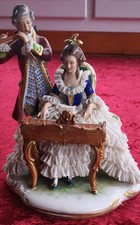 ROKOKO PORZELLANFIGUR evt. AELTESTE VOLKSTEDT RUDOLSTADT