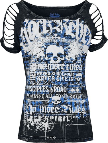 Rock rebel emp damen - rock,