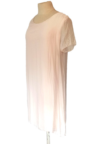 Chiffon kleid seidenmischung - chiffon,