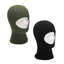 BW Sturmhaube Mil-Tec Strick offen Militär Kopfhaube Balaclava oliv schwarz