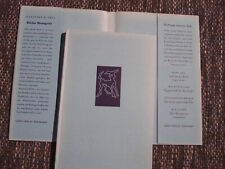 Hans Arp Jean - A.M. Frey - Kleine Menagerie - 10 Holzschnitte Thomas Mann 1955