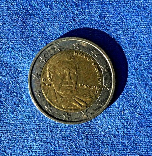 Münze helmut schmidt - €,