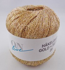 25g ONline Häkelgarn Gold +