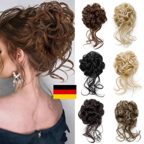 Haarteil haarknoten zopfgummi - haarteil,