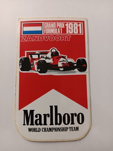 Marlboro.Formula1.Sticker.Auto