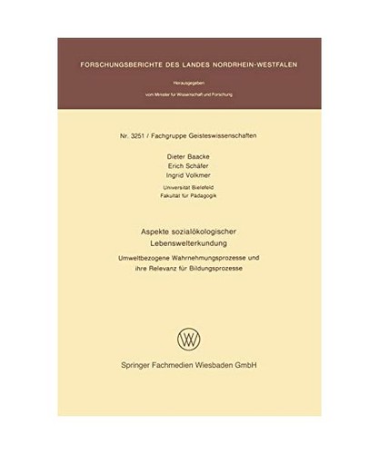 Aspekte sozialökologischer