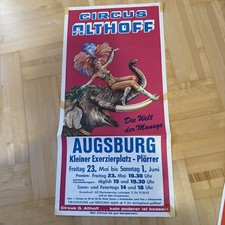 Circus Giovanni Althoff,       Zirkus Circo Cirque Cirkus Sirkus Plakat Poster 