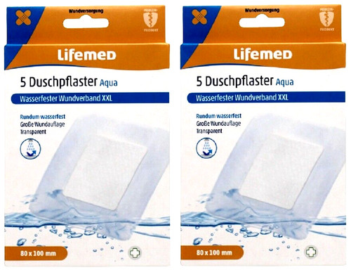 Duschpflaster aqua 10x - aqua,
