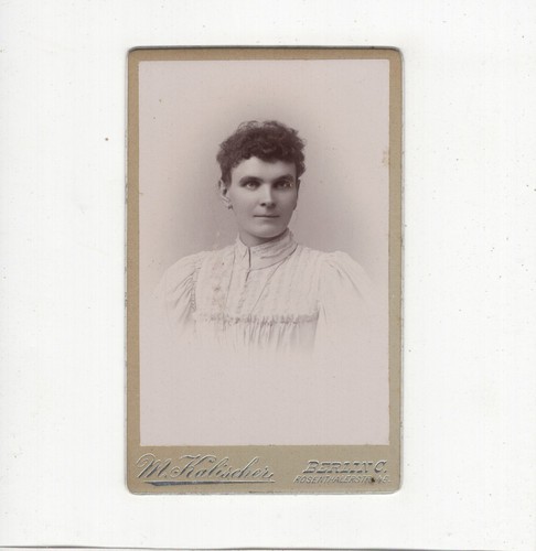 Cdv foto damenportrait - foto,