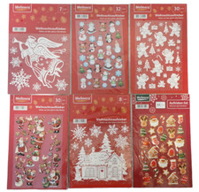 1x Bogen Weihnachtssticker