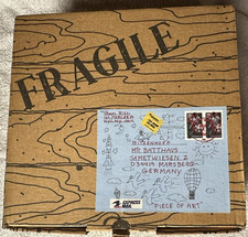 Ritzenhoff Milchglas-Set James Rizzi limitiert rar in OVP 1994 mit Prospekten