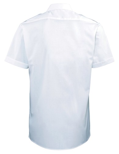 Premier kurzarm pilot hemd - premier,