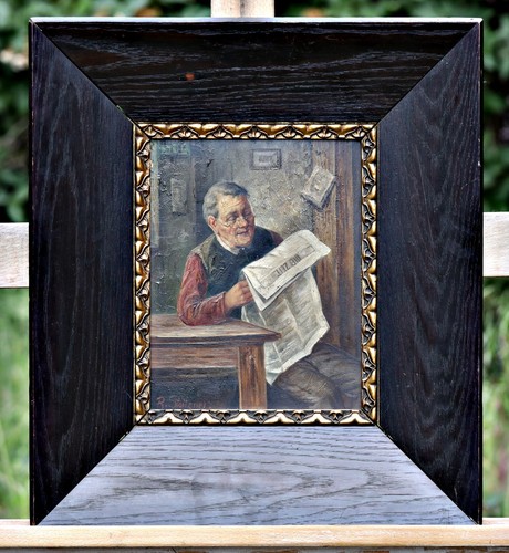 Rudolf stoitzner zeitungsleser - stoitzner,