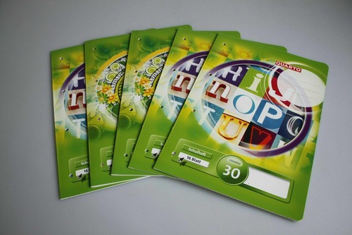 5er set schulhefte - schulhefte, 30