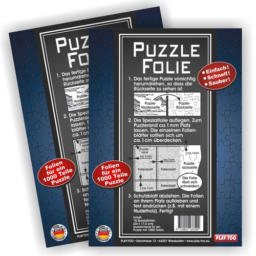 Puzzlekleber puzzlefolie - 2,