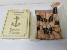 6 x "MEZ"  Vierfach Stickgarn