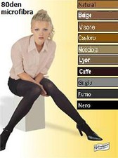 Strumpfhose Winter warm Mikrofaser 80den 80 blickdicht