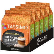 TASSIMO Kapseln Limited Edition Cinnamon Roll Latte T Disc 5 x 8 Kaffee Getränke