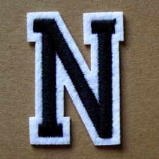 Buchstabe N Patch Alphabet