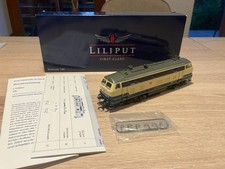Wie neu: Liliput L132006 - Diesellok BR 217 014-0 ozeanblau / beige * DSS * H0 *
