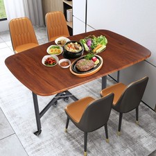 Faltbarer esstisch 120x80x75cm - faltbarer,