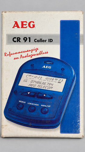 Aeg caller id - cr,