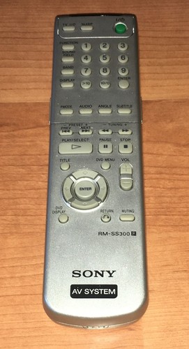 Original sony ss300 av - rm-ss300,