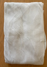 Spannbettlaken -Spannbetttuch – ca. 190 cm x 90 cm – hellgrau – Baumwolle/Jersey