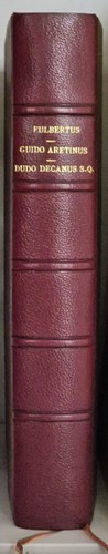Fulbertus guido aretinus - guido,
