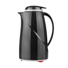 HELIOS Wave Push Isolierkanne mit DT 1,0 l schwarz