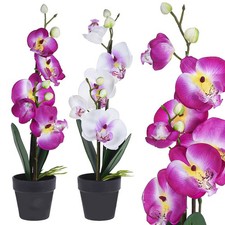 Künstliche Orchidee im Topf
