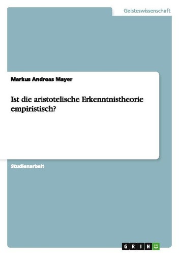 Ist die aristotelische