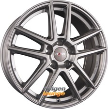 4x PLATIN P 73 Metall Silber