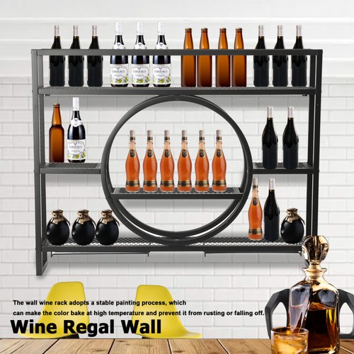 Weinregal wand mit - weinregal,