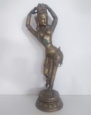 Tempeltänzerin ca. 46cm Bronze - Indien oder Nepal