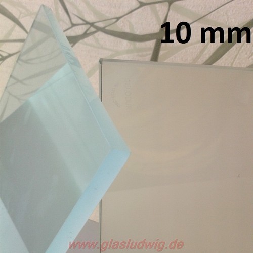 Glasplatte satiniert mm - satiniert, 10