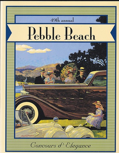 Pebble beach concours - beach,