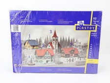 Plastoy H0 Gebäude-Bausatz Dorfset "Grünstein " 5-tlg. 1:87 OVP