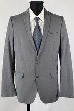 Drykorn for beautiful people graues Sakko Gr.94/S Wolle Elasthan Top Zustand