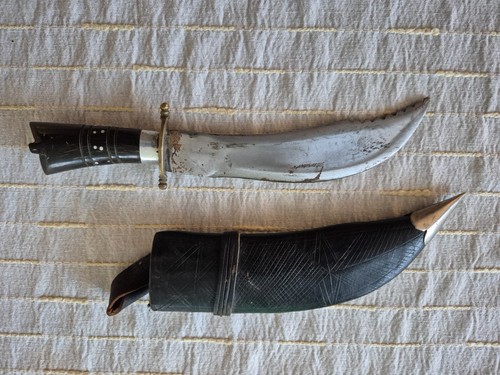 Altes asiatisches messer - altes,