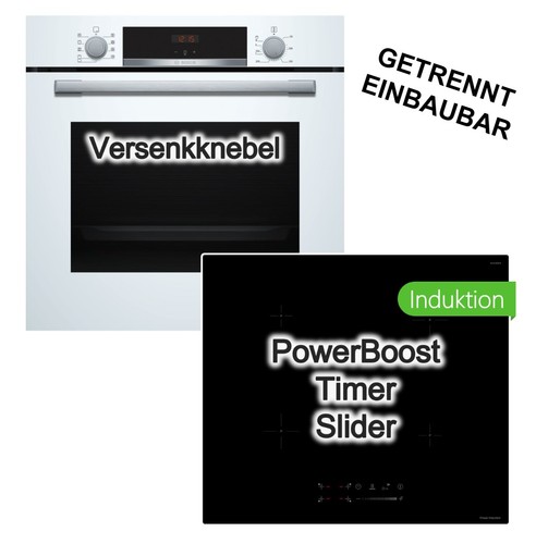 Herdset bosch backofen weiß - herdset, backofen weiß