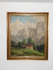 Hans Otto Kraus  Alpine Landschaft mit Bergbauernhof