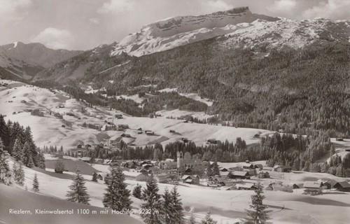Alte ansichtskarte riezlern - alte,
