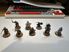 Der Herr Der Ringe Tabletop Alt Bemalt - Stark Gebraucht - Gut, Böse + GW koffer