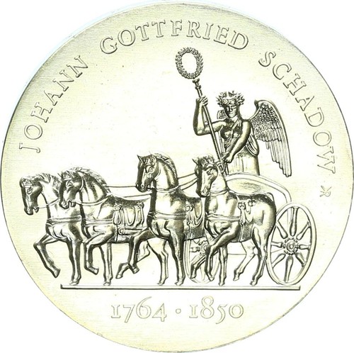 Ddr gedenkmünze mark - ddr, 10