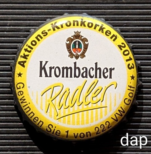 Kronkorken krombacher radler - kronkorken,